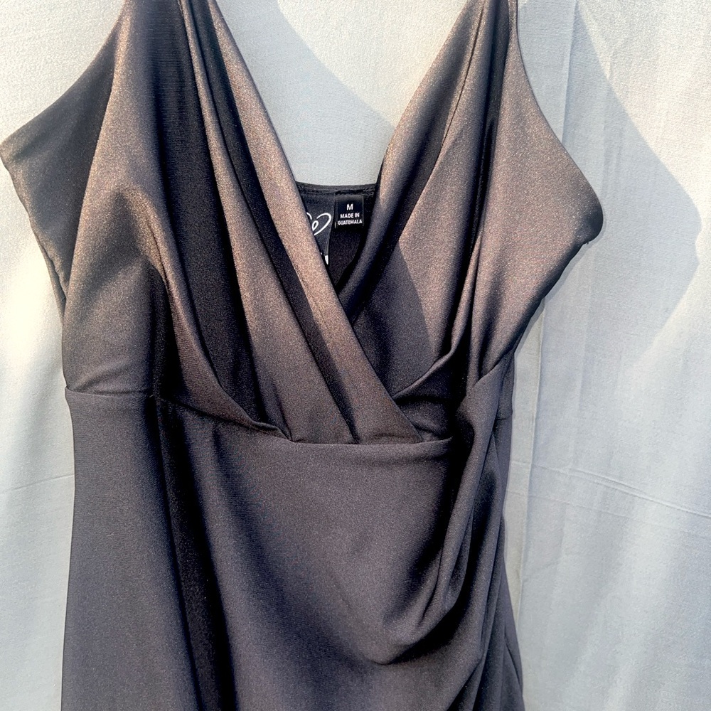 Formal stretchy black dress